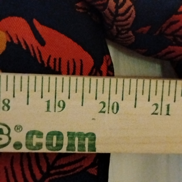 ASHRO 2PC Red Coral Dress & Bell Sleeve Floral Red Coral Black Gold Jacket 8 - Picture 7 of 14